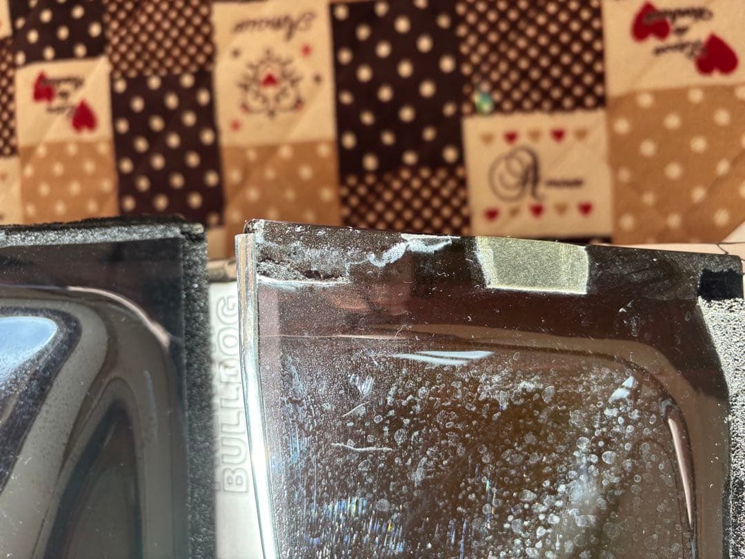 OXバイザー スモーク 4点セット　ノークレームで割引、部品欠品のため値下中