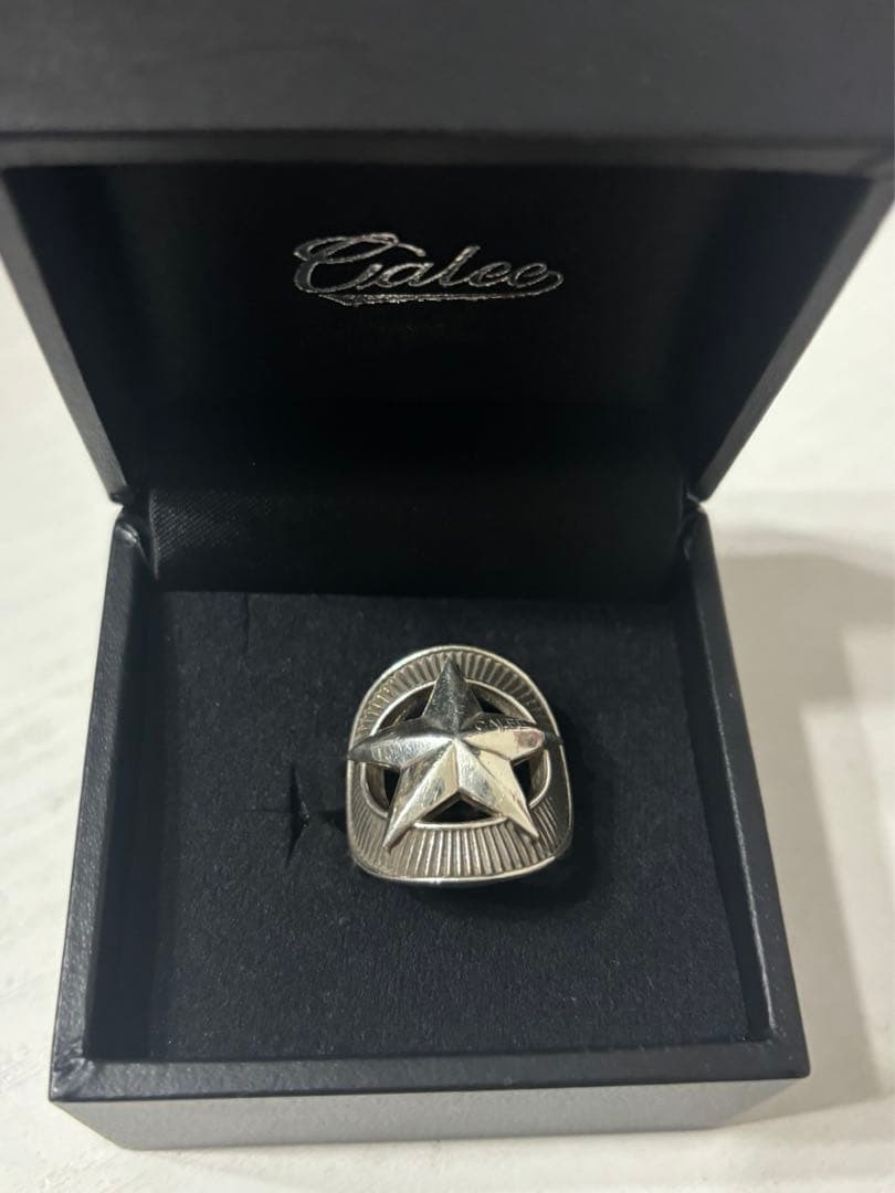 【値下げ】Calee / SILVER STAR CONCHO RING 19号 EMM7rhE55C1U.jpg?width=768