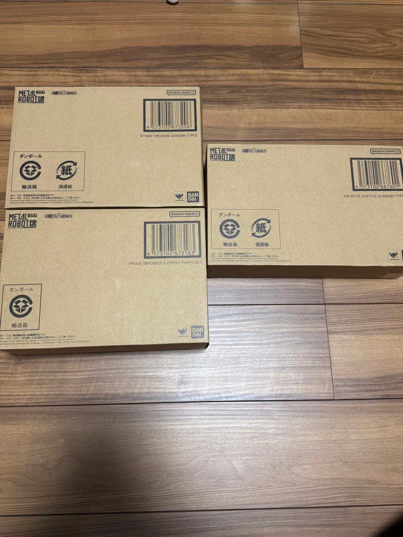 新品未開封メタルロボット魂 ストフリ弐式 ・プラウドディフェンダー・インジャ弐式