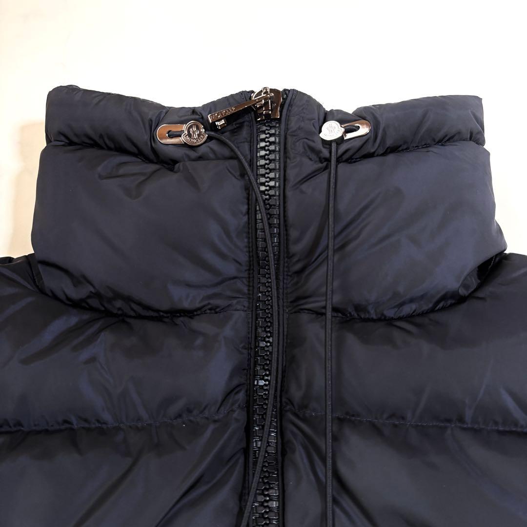 美品✨モンクレール ヴィバーナムダウンジャケット フリル 00 ネイビー