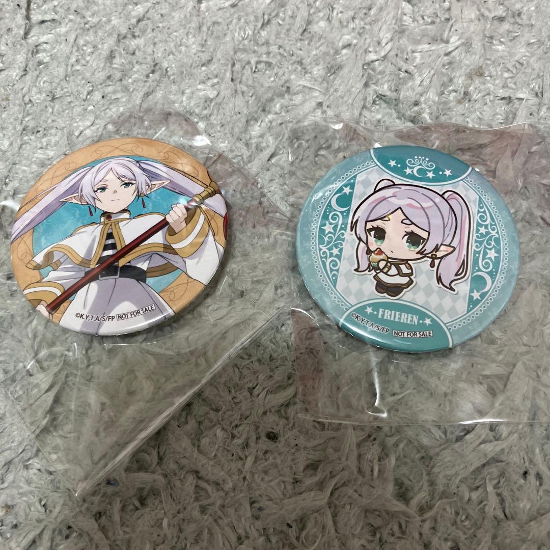 葬送のフリーレン　プリロール　購入特典　缶バッジ　2点