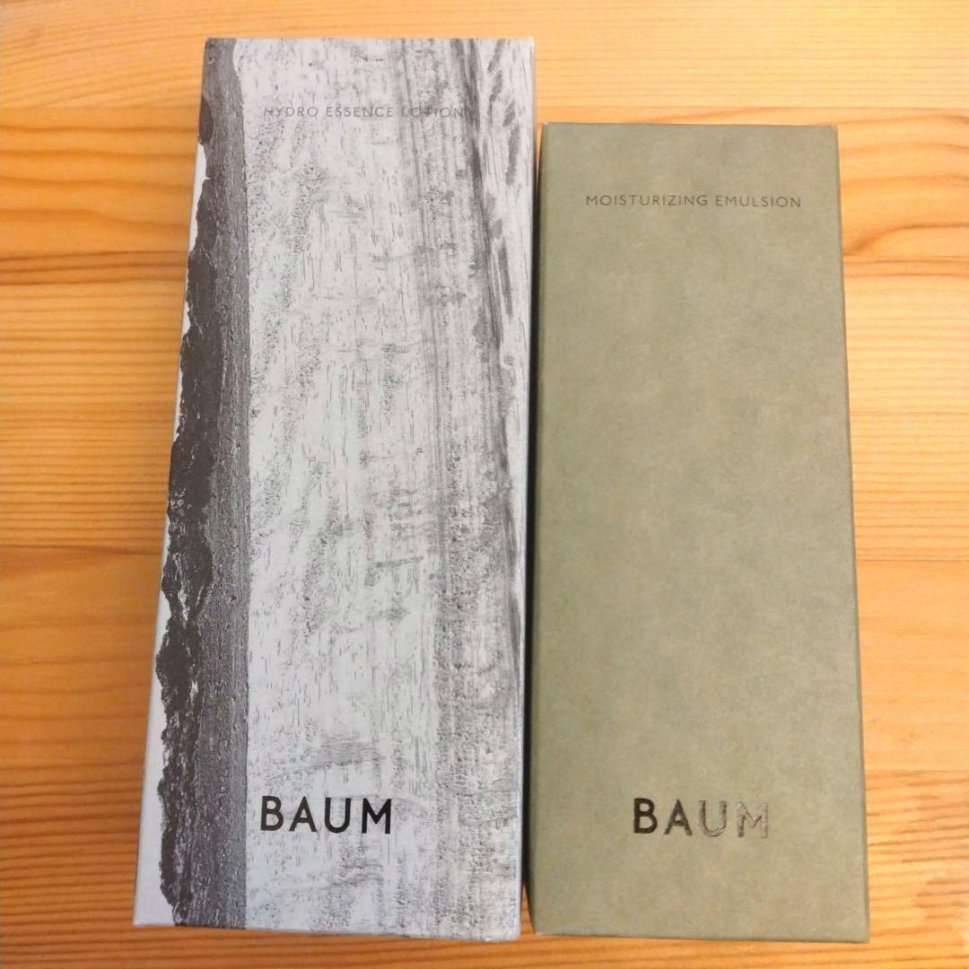 【新品】♡BAUM♡化粧水/乳液 ハイドロ エッセンスローション＆ エマルジョン