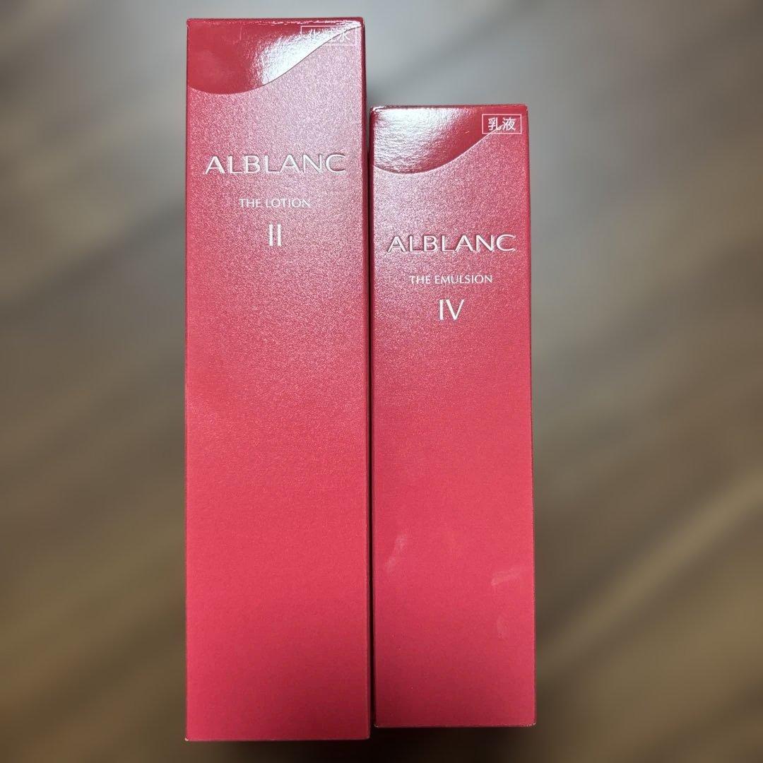 化粧水・ローション・トナー ALBLANC THE LOTION II & THE EMULSION IV
