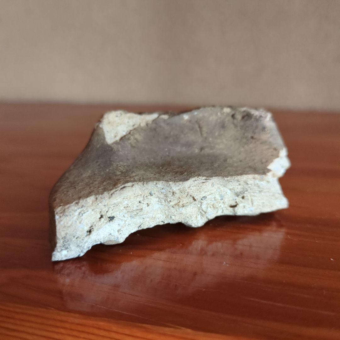 小さい花模様の陶器瓦 古瓦 古美術 骨董品 古道具 ミニチュア 2026年