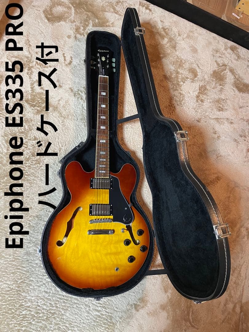 Epiphone ES335 PRO IT 2018 コイルタップ ハードケース 2026年最新】ES335 ハードケースの人気アイテム - メルカリ