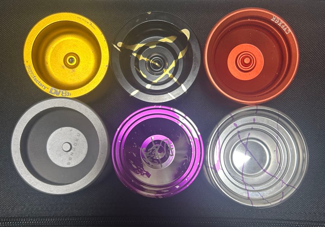 ヨーヨーファクトリー　マジックヨーヨー　ブレ無し　傷のあるモノあり　バラ売り不可