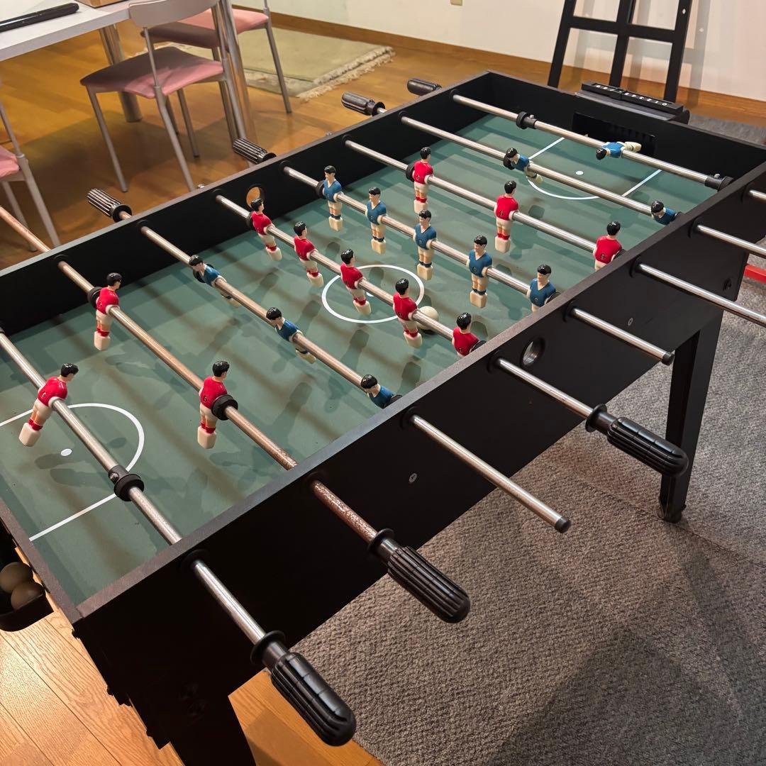 サッカー卓上ゲーム 2-4人用　ビリヤード　卓球