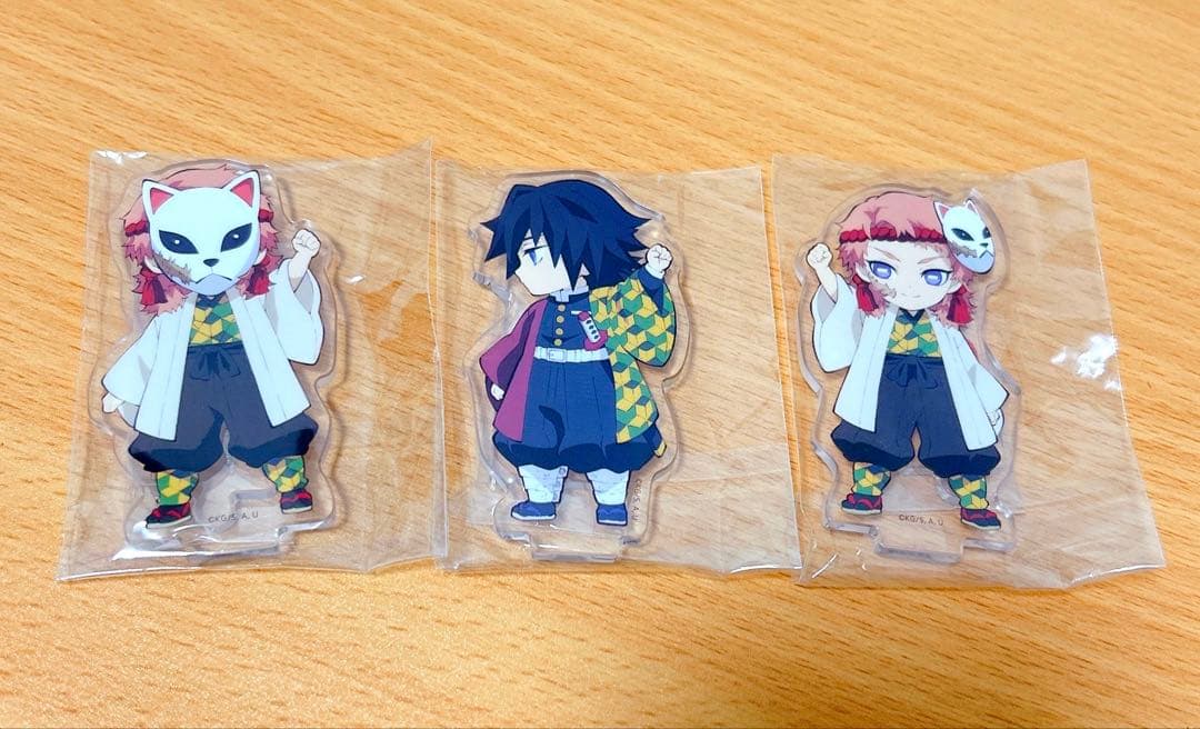 義勇 錆兎 鬼滅の刃 ufotable 繋がるアクリルスタンド