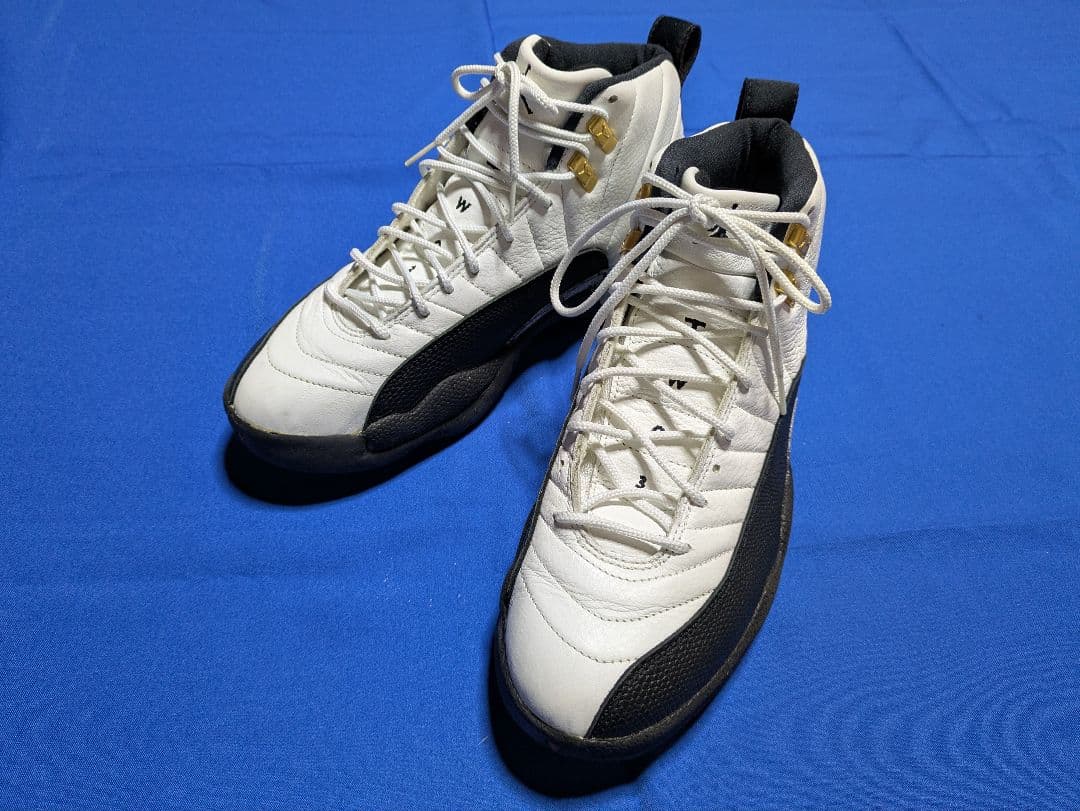 NIKE AIR JORDAN XⅡ 28cm WHT/BLK-TAXI