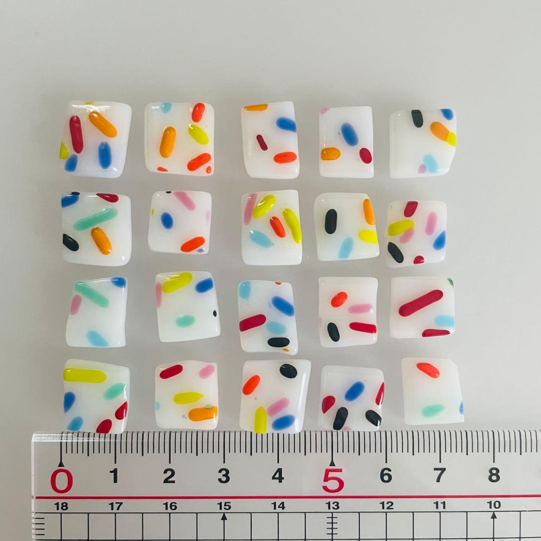 【鮫島詩子 】ガラスナギット 色々な色・形 #761