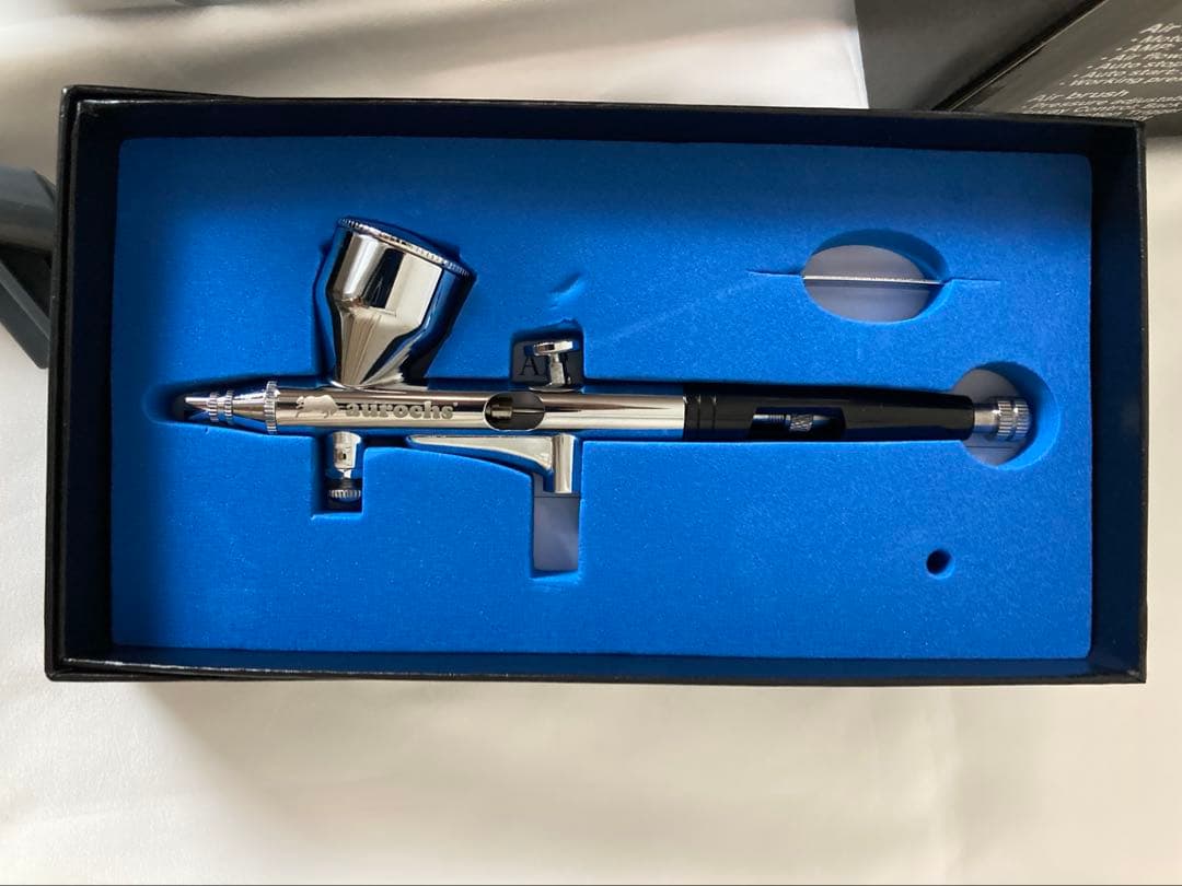 AERO CROSS 静音コンプレッサー、エアブラシセット AUQCM-21 - メルカリ