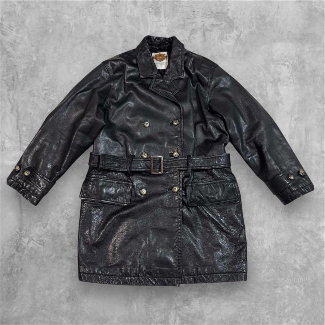 80s Harley-Davidson モーターサイクルコート カーコート S