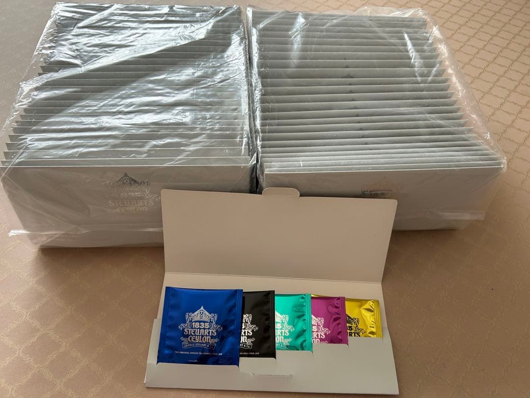 ジョージスチュアート ティー 5フレーバー入り ティーバッグE