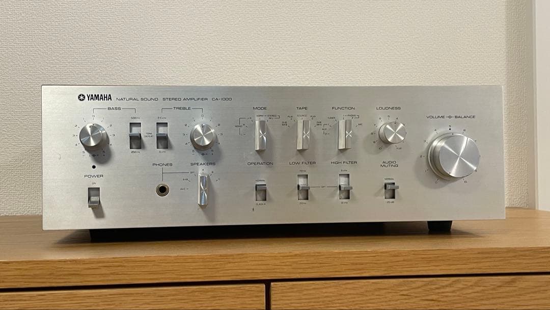 【音出確認済】YAMAHA CA-1000 プリメインアンプ