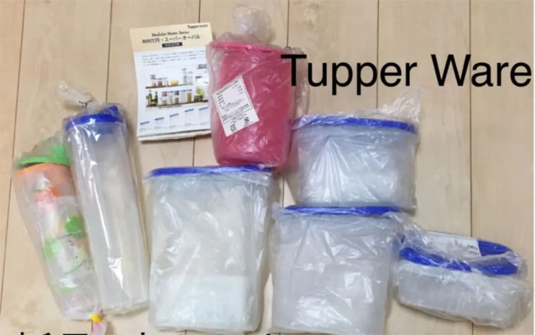 Tupper Ware 新品8点セット