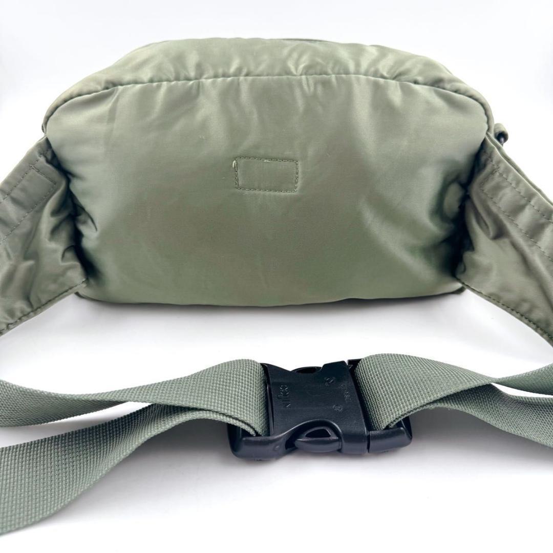PORTER タンカー 2way ボディバック ショルダー ウエスト カーキ