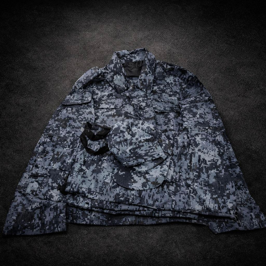ロシア実物 FSIN デジタル迷彩服 帽子付 52-4