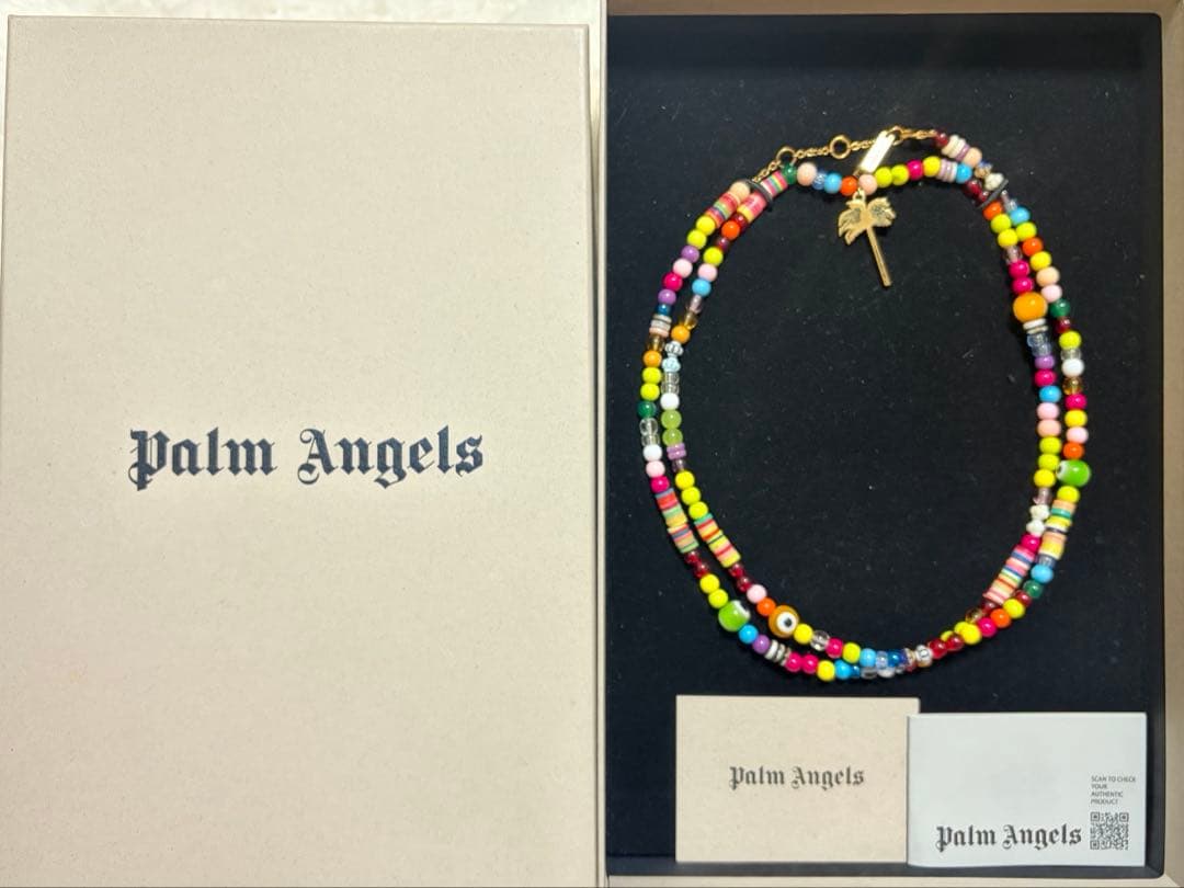 S*i様 Palm Angels ビーズネックレス