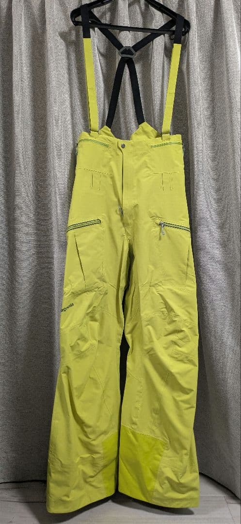 patagonia メンズ パウスレイヤービブ イエロー M