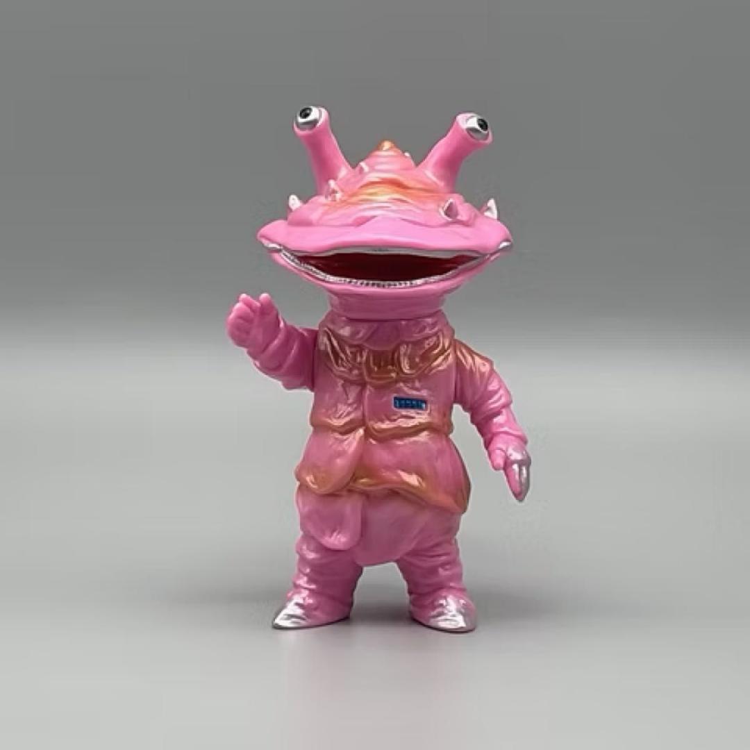 コイン怪獣 カネゴン MAXTOY ピンク ウルトラマン ソフビ フィギュア