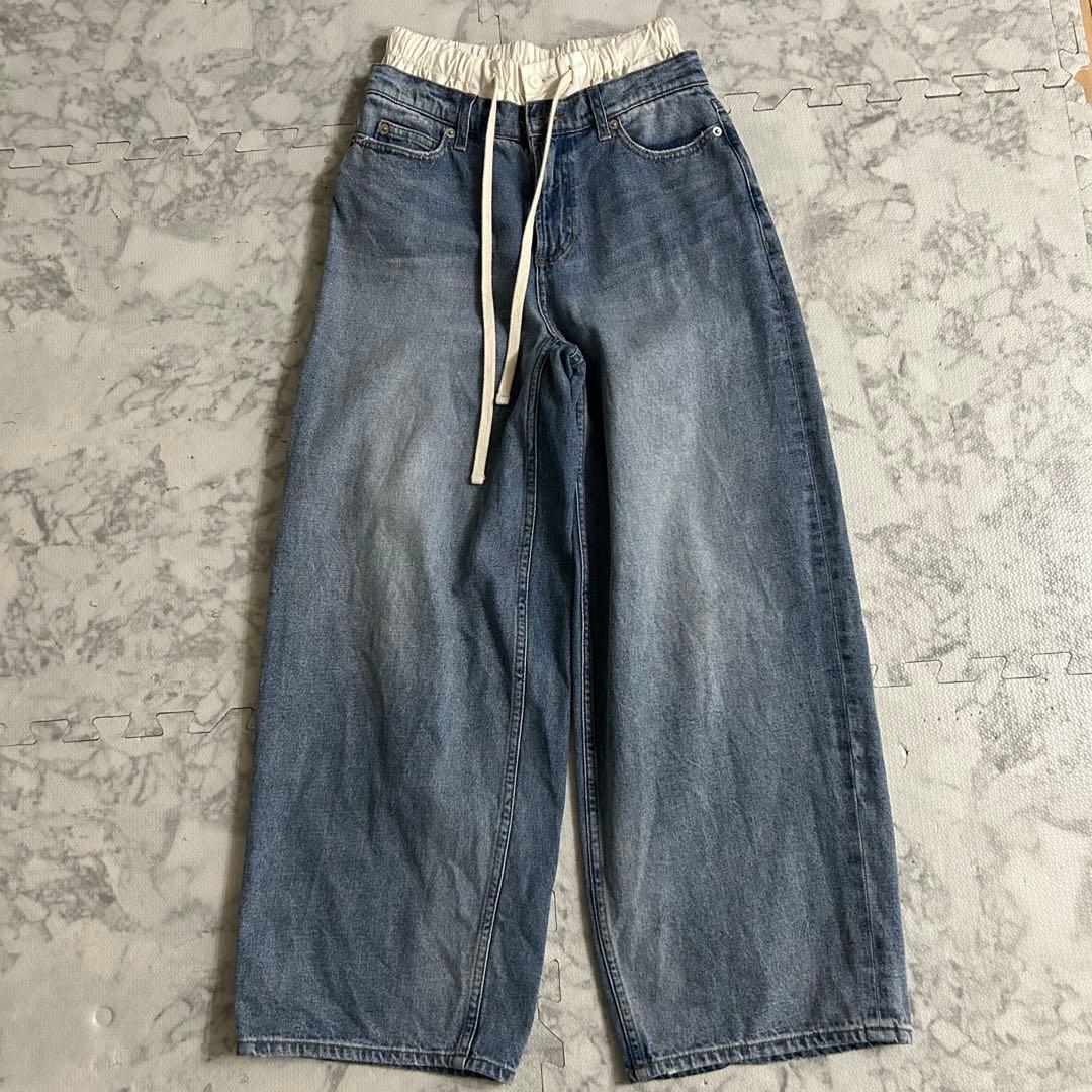 お値下げ中！TODAYFUL Layered Waist Denim