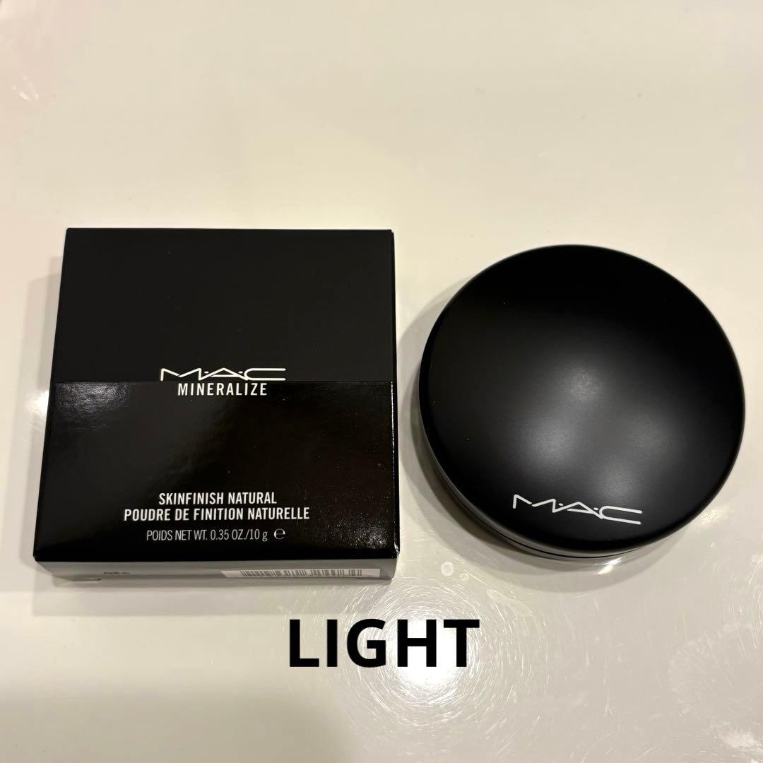 MAC ミネラライズ スキンフィニッシュナチュラル ライト フェイスパウダー