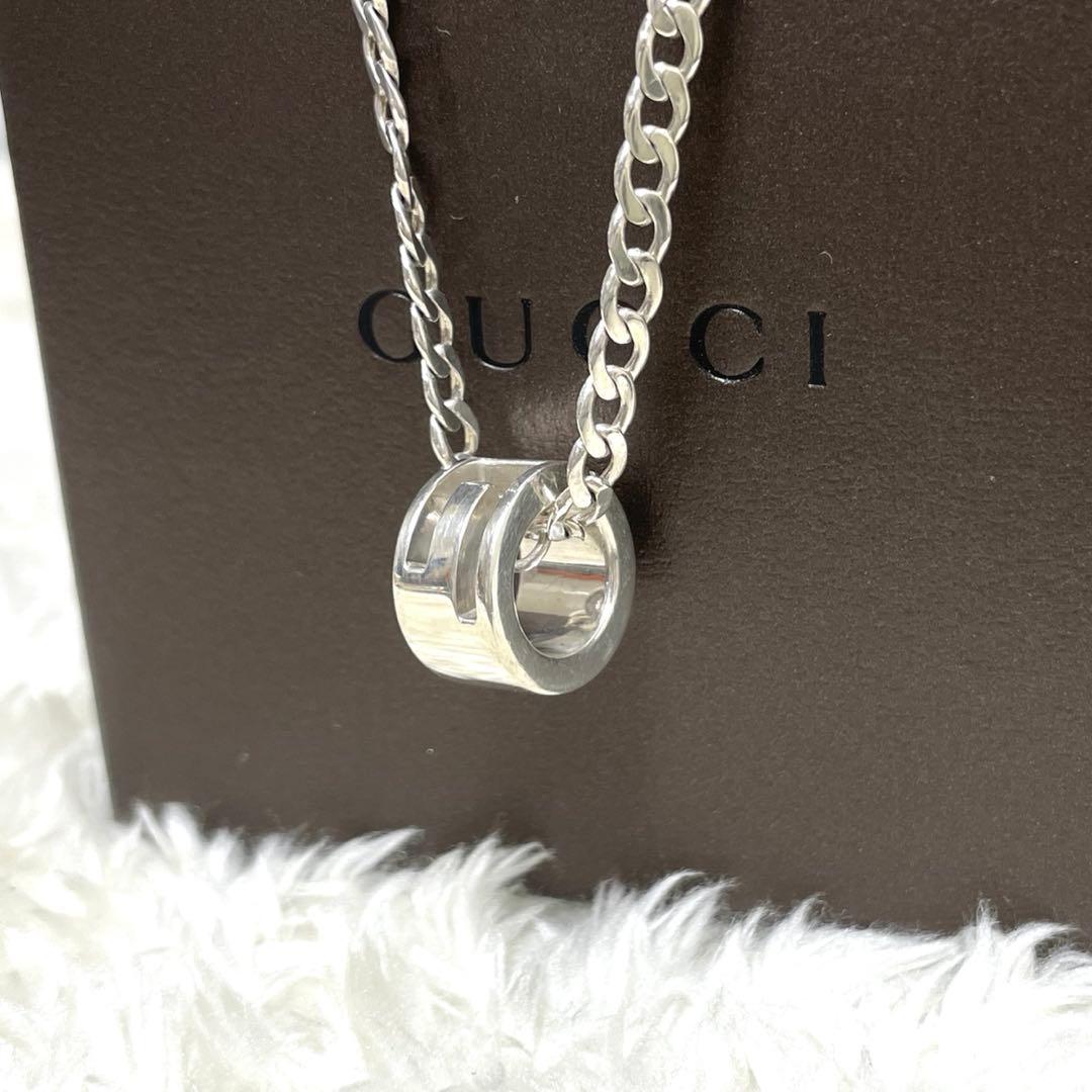 GUCCIグッチ カットアウトG ネックレス　フルセット　メンズ/レディース