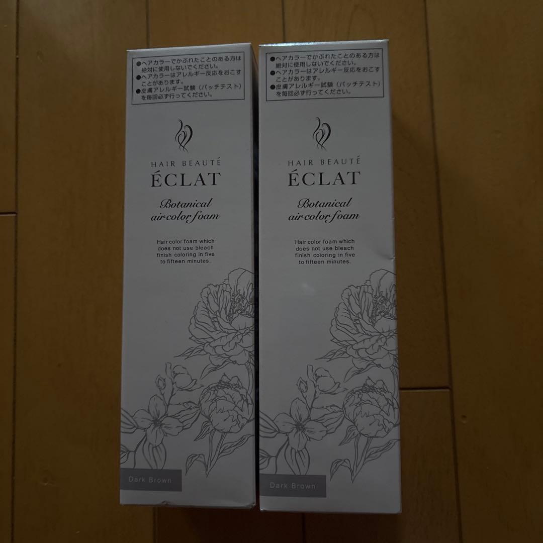 ヘアボーテ エクラ ボタニカルエアカラーフォーム2本セット