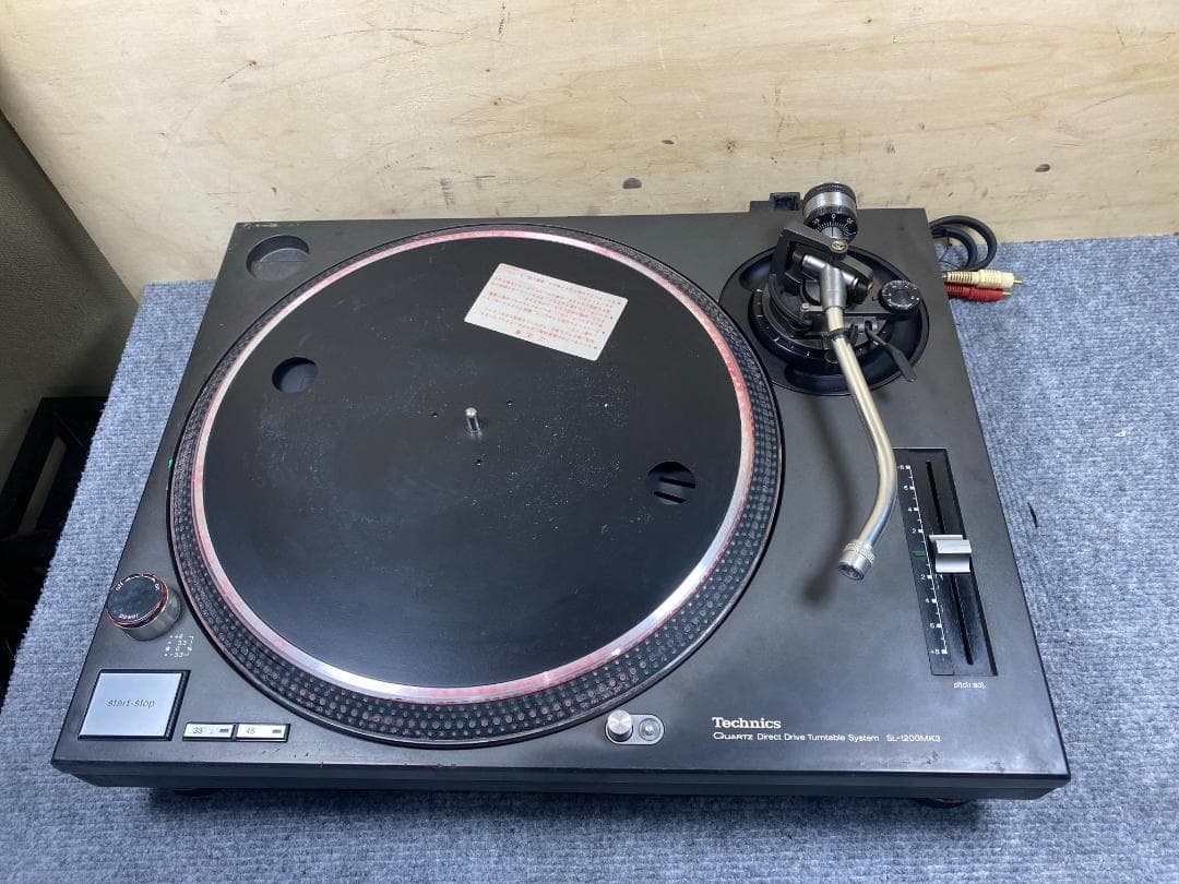 難あり technics SL-1200mk3 ターンテーブル