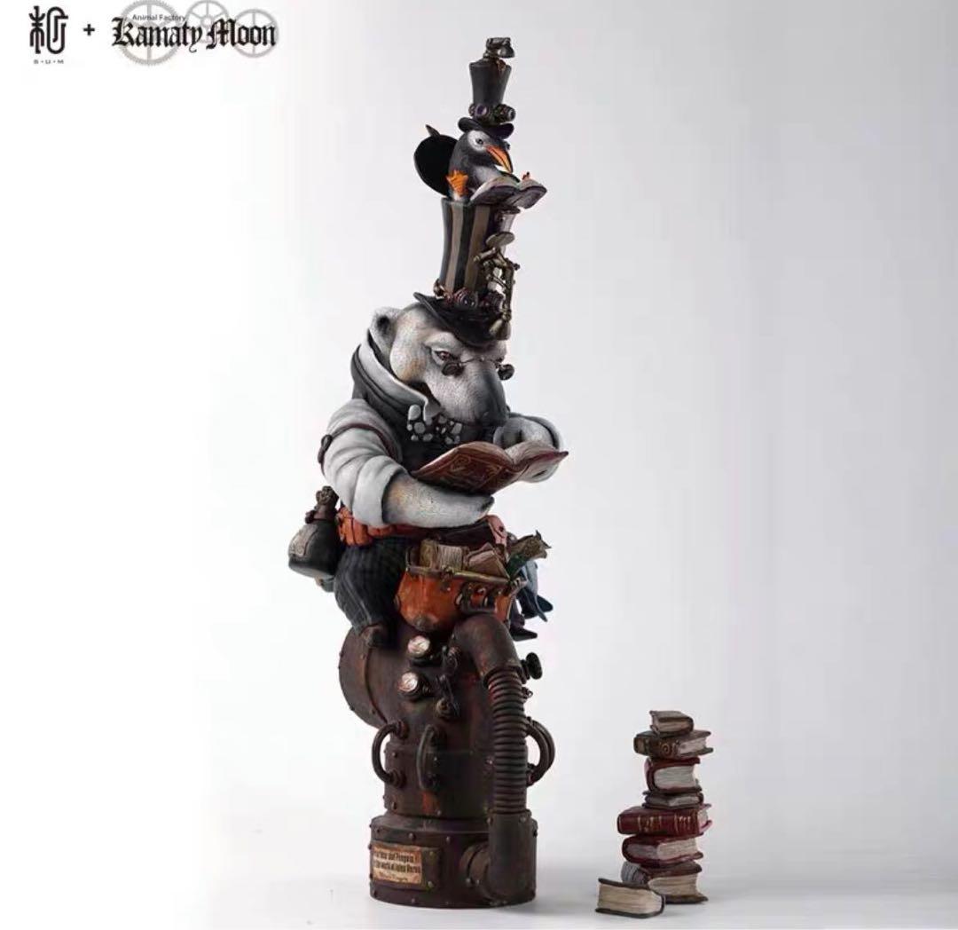 デザイナーズトイ 鎌田光司 シロクマを読む トレトイフィギュア 東京フィギュア / 末那末匠 | 鎌田光司《飛豚》