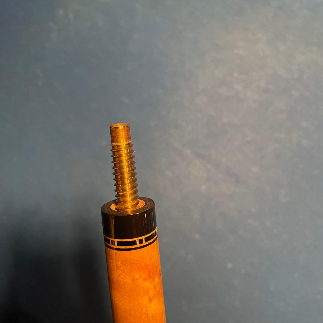 ビリヤードキュー Mit cues ストレート ノーラップ 3/8-11山 - メルカリ