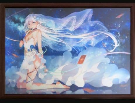 絵師100人展 11 複製原画 遠坂あさぎ ほしのしるべ ほしのしるべ 「絵師100人展 11」展示イラスト ✦ ✦ ✦ #イラスト