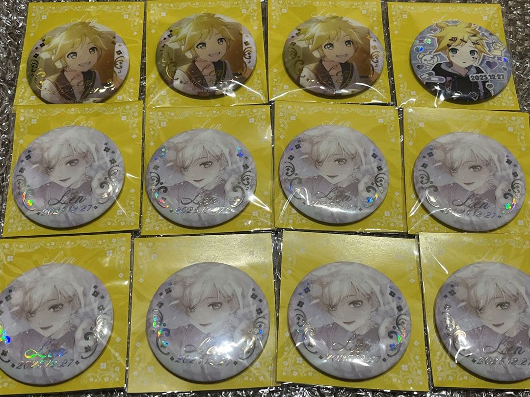 プロセカ はぴこれ 鏡音レン 缶バッジ A B G まとめ売り プロセカ はぴこれバースデー2025 鏡音レン 缶バッジACDEFGセット