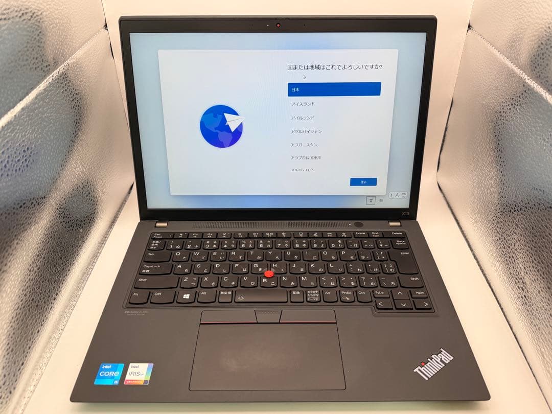【良品】ThinkPad X13 Gen2 i5-1135G7 メモリ16GB