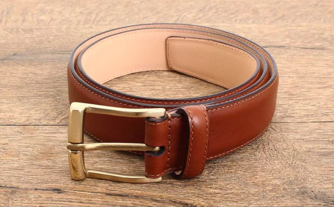 Crockett&Jones クロケット＆ジョーンズ BELT TAN ベルト