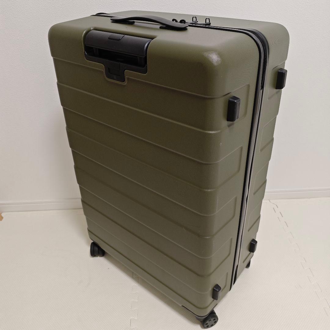 無印良品 105L スーツケース バーを自由に調節できるハードキャリー