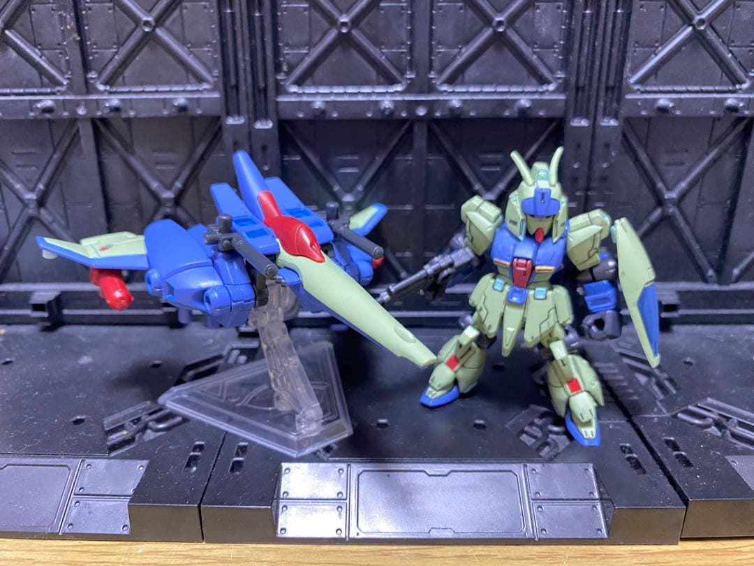 モビルスーツアンサンブル　リ・ガズィ（BWS）塗装途中