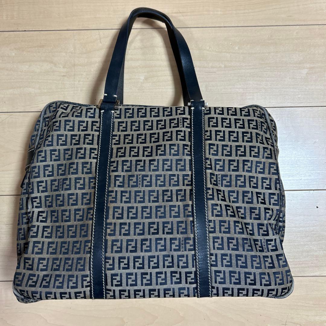 FENDI ズッカ柄　ボストンバッグ