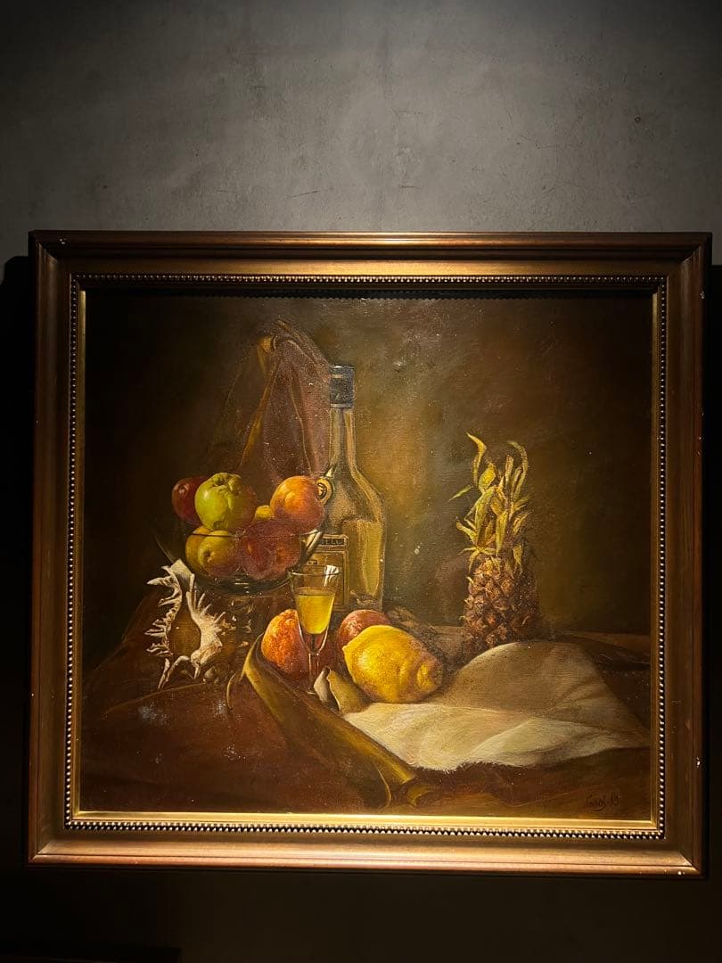 リアリズム　【静物画 】油彩画