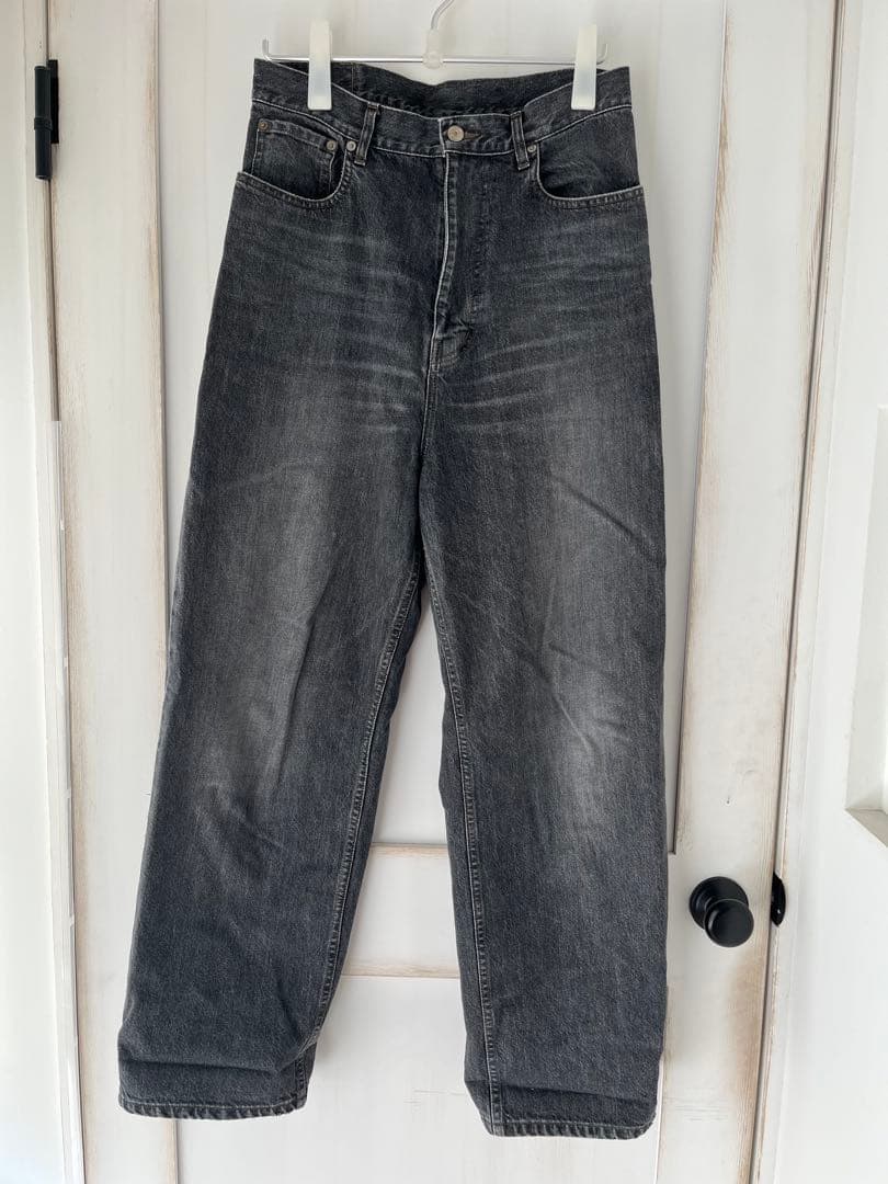 OK.SOON グレー ストレートデニム