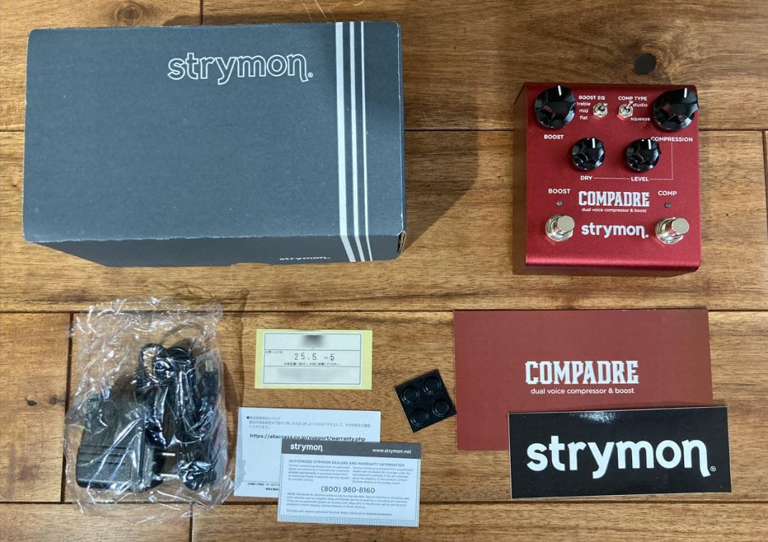 【超美品】Strymon COMPADRE コンプレッサー＆ブースター