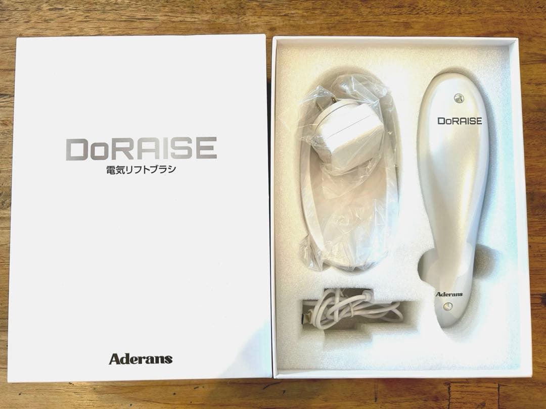 ★美品★ Aderans アデランス　電気リフトブラシ　DoRAISE 正規品 アデランス 電気リフトブラシ DoRAISE ドゥライズ EMS美顔器 5つの美容
