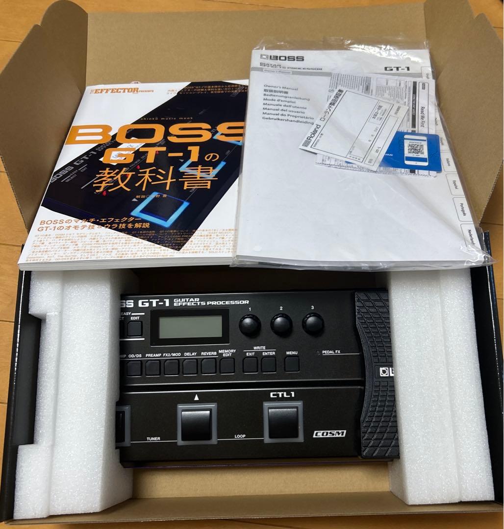 BOSS GT-1 GT-1の教科書セット 数量限定 スリーブケースプレゼント♪】 BOSS GT-1 + 教科書 + LGW-01
