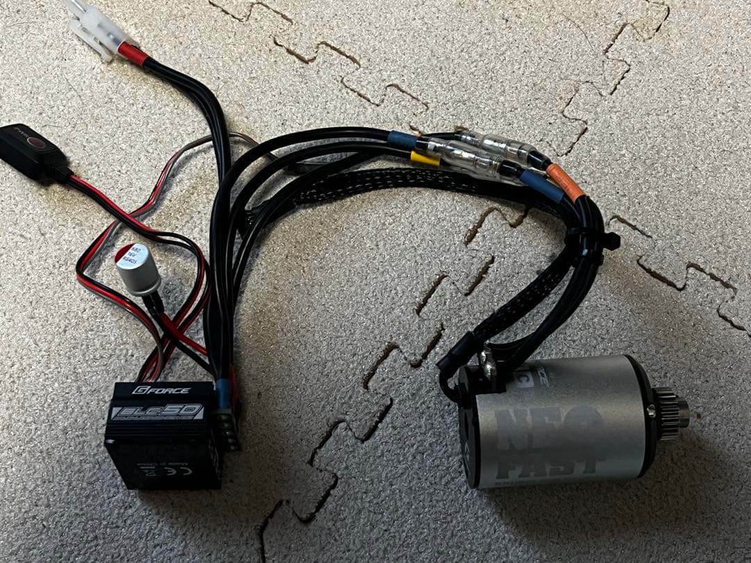 ジーフォースBLC50ブラシレスESC、13.5Tブラシレスモーターコンボセット