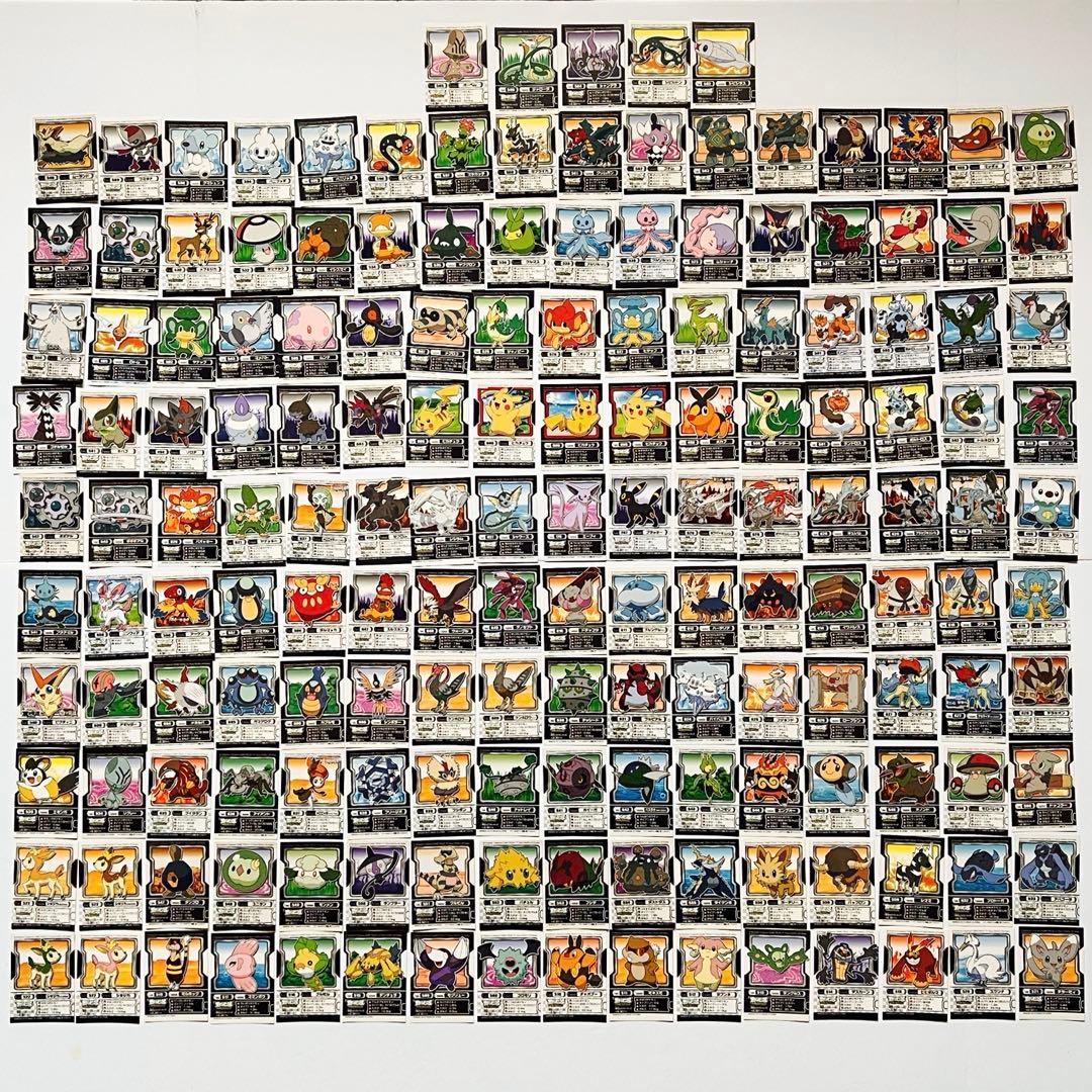 ポケモン ポケモンキッズ 指人形 シール 美品 約438枚 未剥がし まとめ