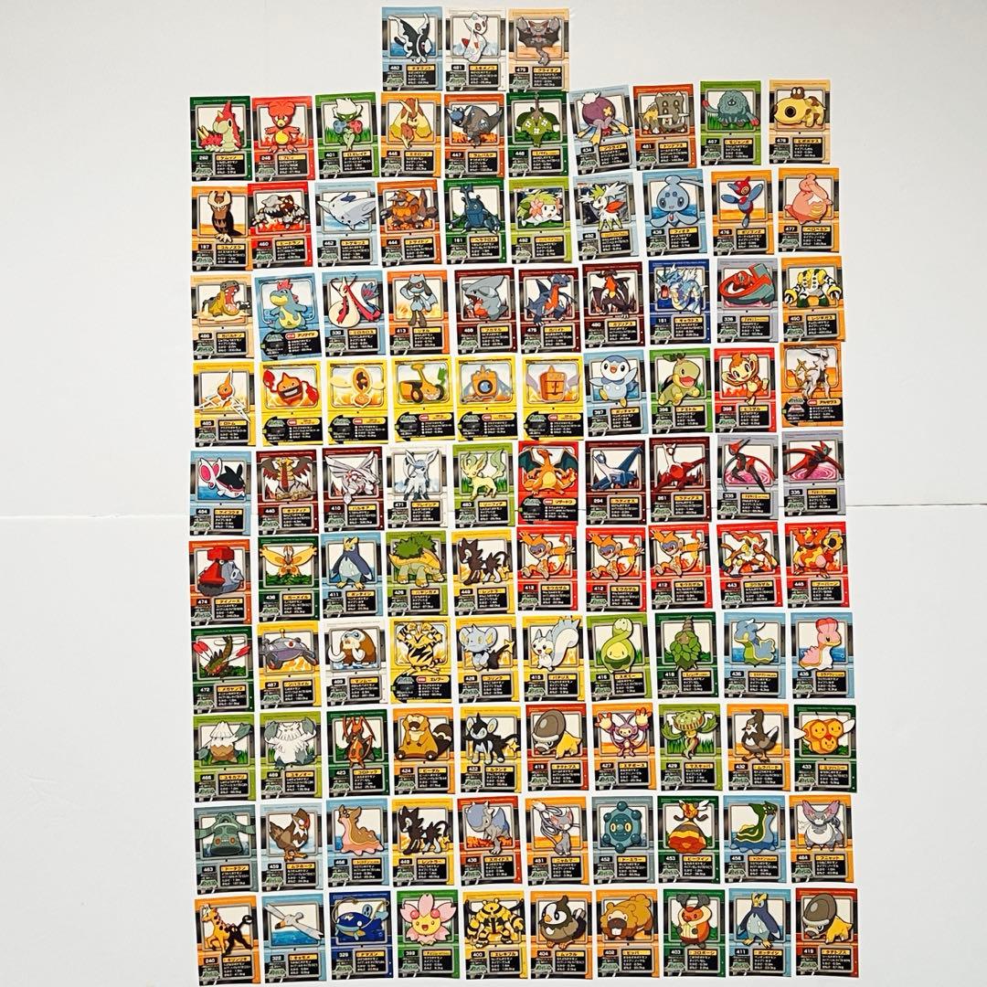 ポケモン ポケモンキッズ 指人形 シール 美品 約438枚 未剥がし まとめ