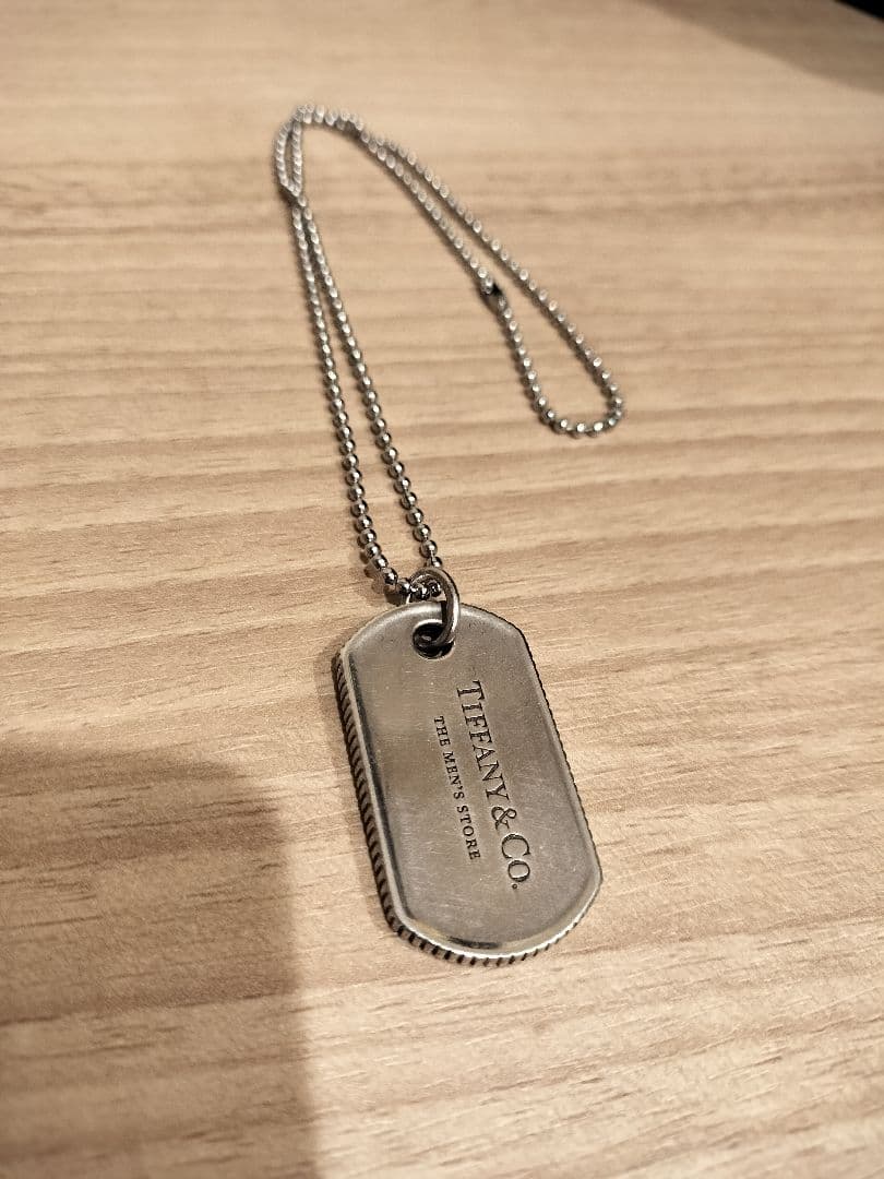 Tiffany & Co. ドッグタグネックレス