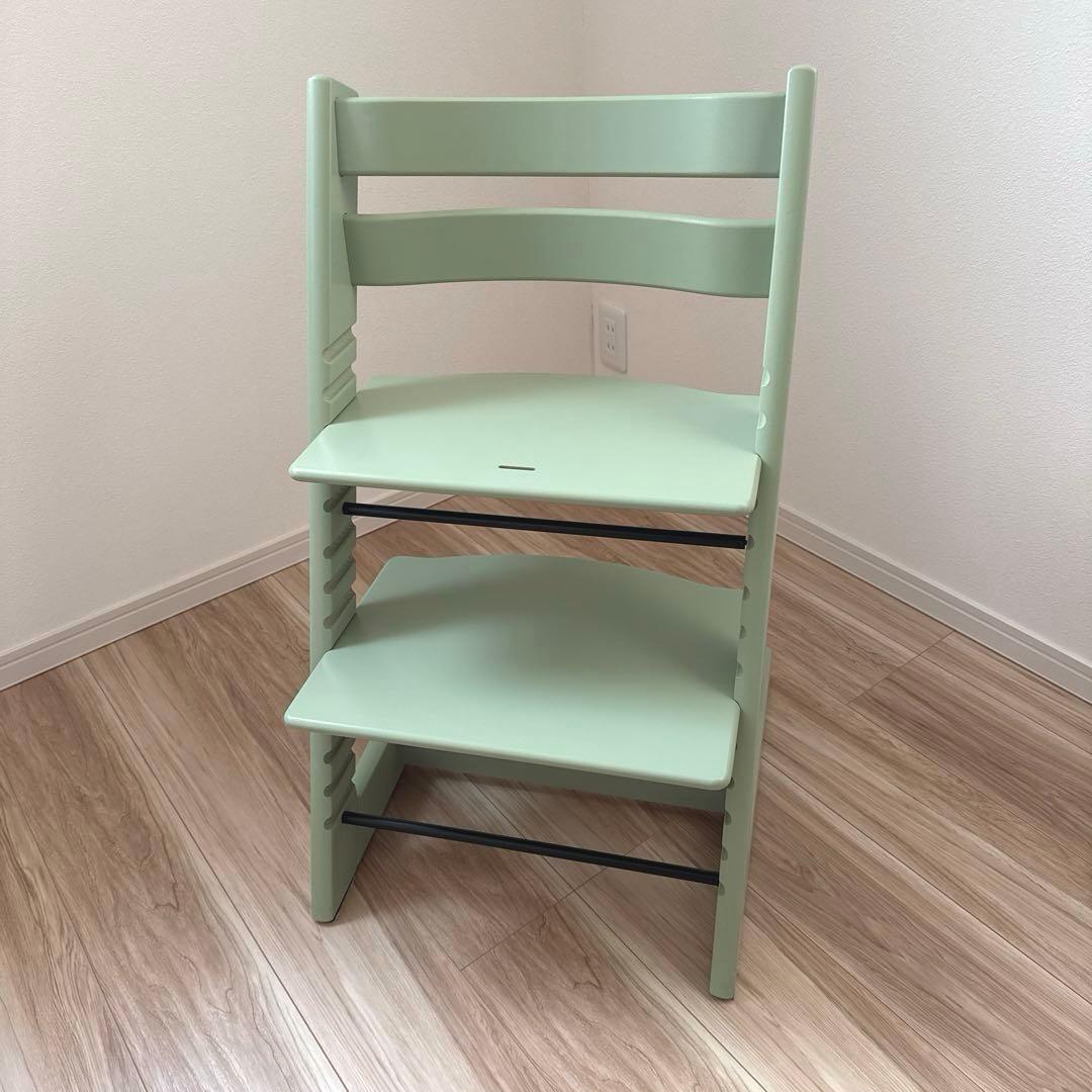 STOKKE トリップトラップチェア モスグリーン 廃盤カラー