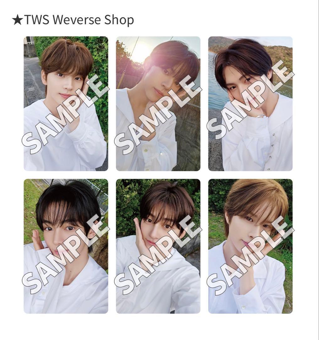 TWS ハンジン はじめまして weverse ラキドロ トレカ - メルカリ