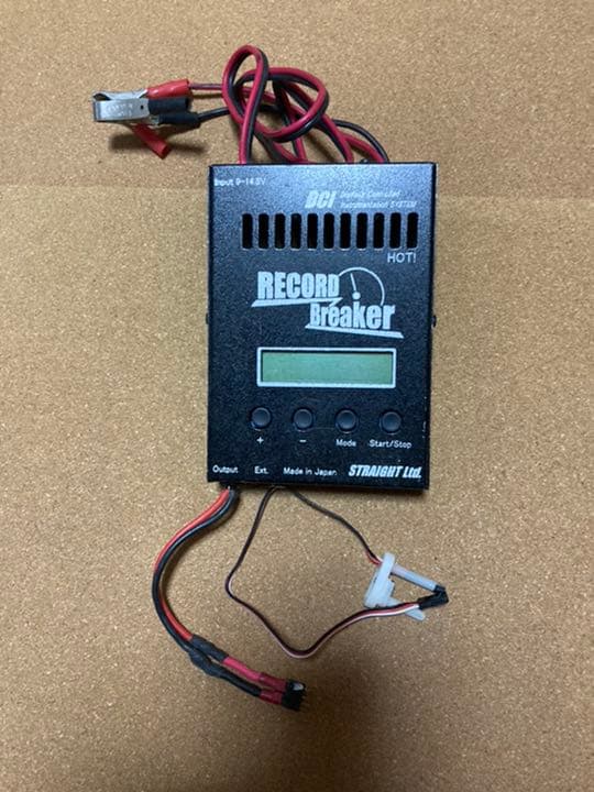 レコードブレーカー Ver1.1 充電器 ストレート ミニ四駆 ラジコン